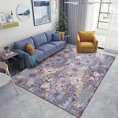 lavender area rug nursery