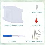 HAUSPROFI 150 Colors Embroidery Thread Kit, 8m Tangle-Free Floss view 7