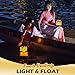 Unsinkable Floating Water Lantern with Tea Lights (Pack of 10) | Special Flotation Packet | Waterproof & Flameproof Paper | Chinese Water Lamps for Pool, Pond & Outdoor Party Decor