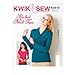 Kwik Sew K3915 Ruched Neck Tops Sewing Pattern, Size XS-S-M-L-XL