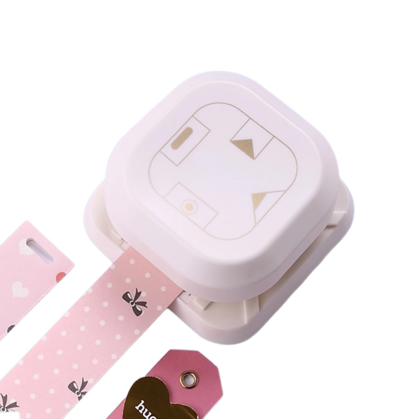 Paper Corner Punch, 4-in-1 Decorative Corners Hole Punch, Oval/Fish-Eye/Dovetail Corner/Bevelled Corner Punch with Confetti Storage, Crafts Supplies, for Scrapbooking, DIY Projects, Handbook