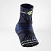 Bauerfeind Sports Ankle Support Dynamic - Ankle Compression Sleeve for Freedom of Movement - 3D AirKnit Fabric for Breathability - Premium Quality & Washable (M, Black)