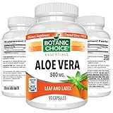 Botanic Choice Aloe Vera 500 mg, 90 Capsules