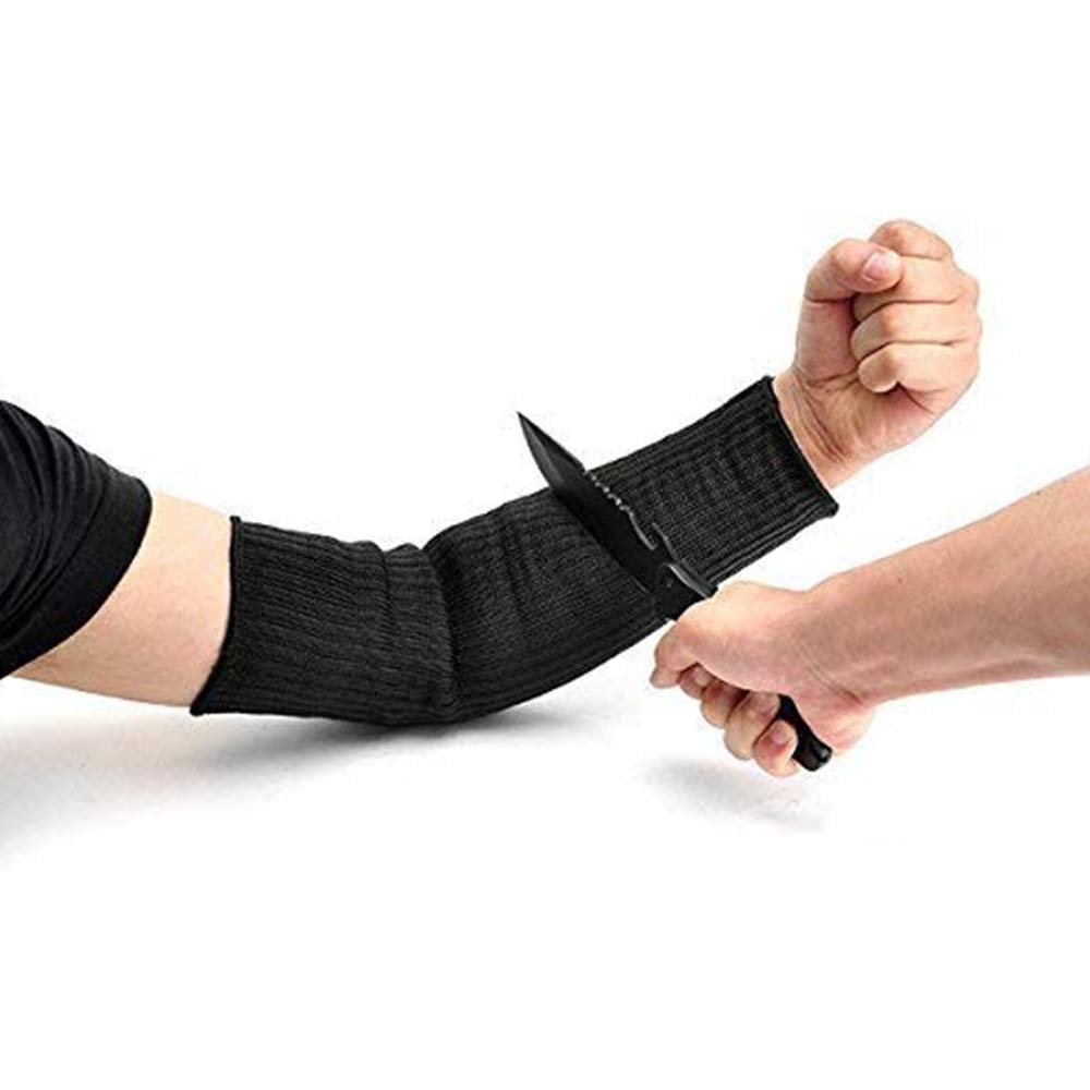 Opaltool Arm Protection Sleeve, Cut Resitant Sleeves Heat Resistant Anti Abrasion Safety Arm Guard for Garden Kitchen Yark Work 1 Pair (#1)