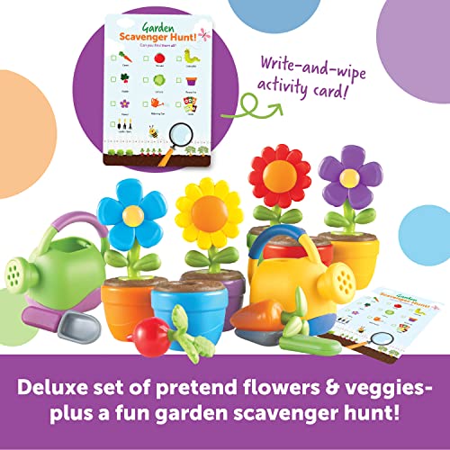 Learning Resources Grow It Deluxe Garden 17 Pieces, Ages 2+ Toddler