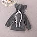 Baby Kids Boys Girls Cute Fox Hooded Cape Cloak Hoodie Coat Outwear