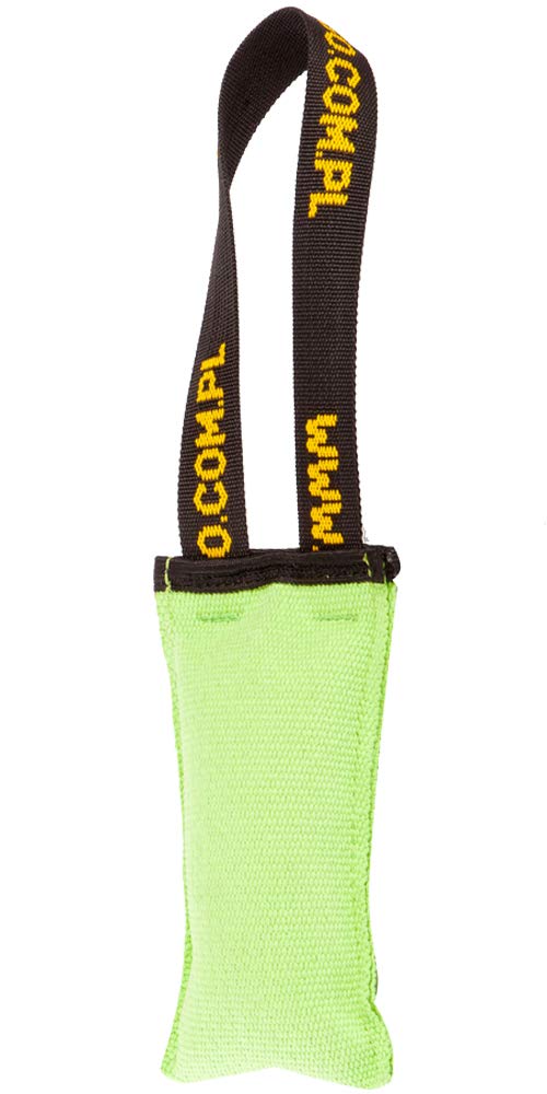 Dingo Agility Bite Tug for Dog, Handmade Toy Floating on the Water Green 15607