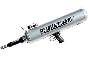 GAITHER PROFESSIONAL EQUIPMENT Gaither Handheld Bead Bazooka - 2nd Generation, Bead Seater Tool with Rapid Air Release, for Passenger, Commercial, and Agricultural Vehicles