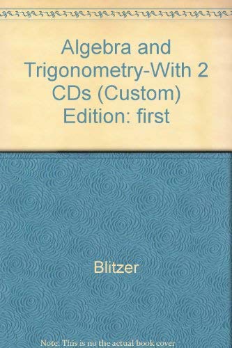 Blitzer Algebra And Trigonometry Pdf Free