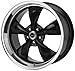 American Racing Custom Wheels AR105 Torq Thrust M Gloss Black Wheel With Machined Lip (17x9