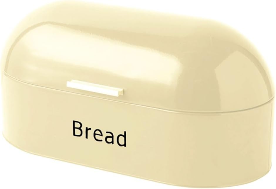 Cream Retro Dome Style Bread Bin Oval Food Storage Bread Boxes Amazon