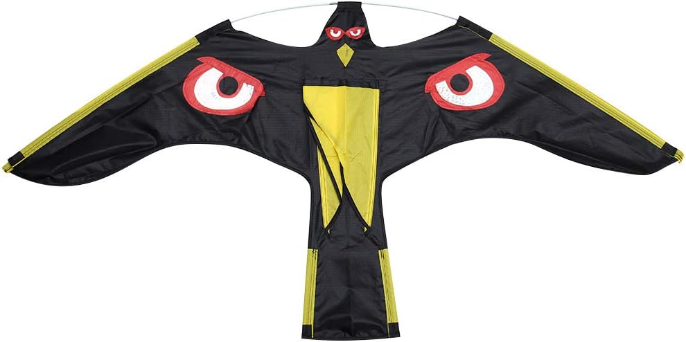 Wildlead Bird Scarer Repeller Flying Hawk Kite Kit for Garden Scarecrow Yard House Decoration