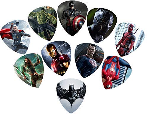 Marvel & DC Comics Mashup Guitar Picks (10 picks in a packet) - Thumbnail 3