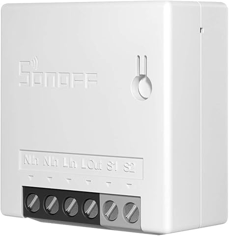 Sonoff MINI R2 Interruptor inteligente inalmbrico WiFi para Casa InteligenteFunciona con Alexa Google Home Assistant