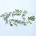DearHouse 4Pcs 6.6Ft/Piece Artificial Flowers Silk Wisteria Garland Artificial Wisteria Vine Rattan Silk Hanging Flower for Home Garden Outdoor Ceremony Wedding Arch Floral Decor(Light Purple)
