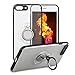 iPhone 8 Plus Case, Yiketec for iPhone 7 Plus Case with Ring Holder Kickstand, 360°Rotating Ring Grip Stand Compatible with Magnetic Car Mount Anti-Fingerprint Slim Cover for iPhone 7/8 Plus 5.5 inch