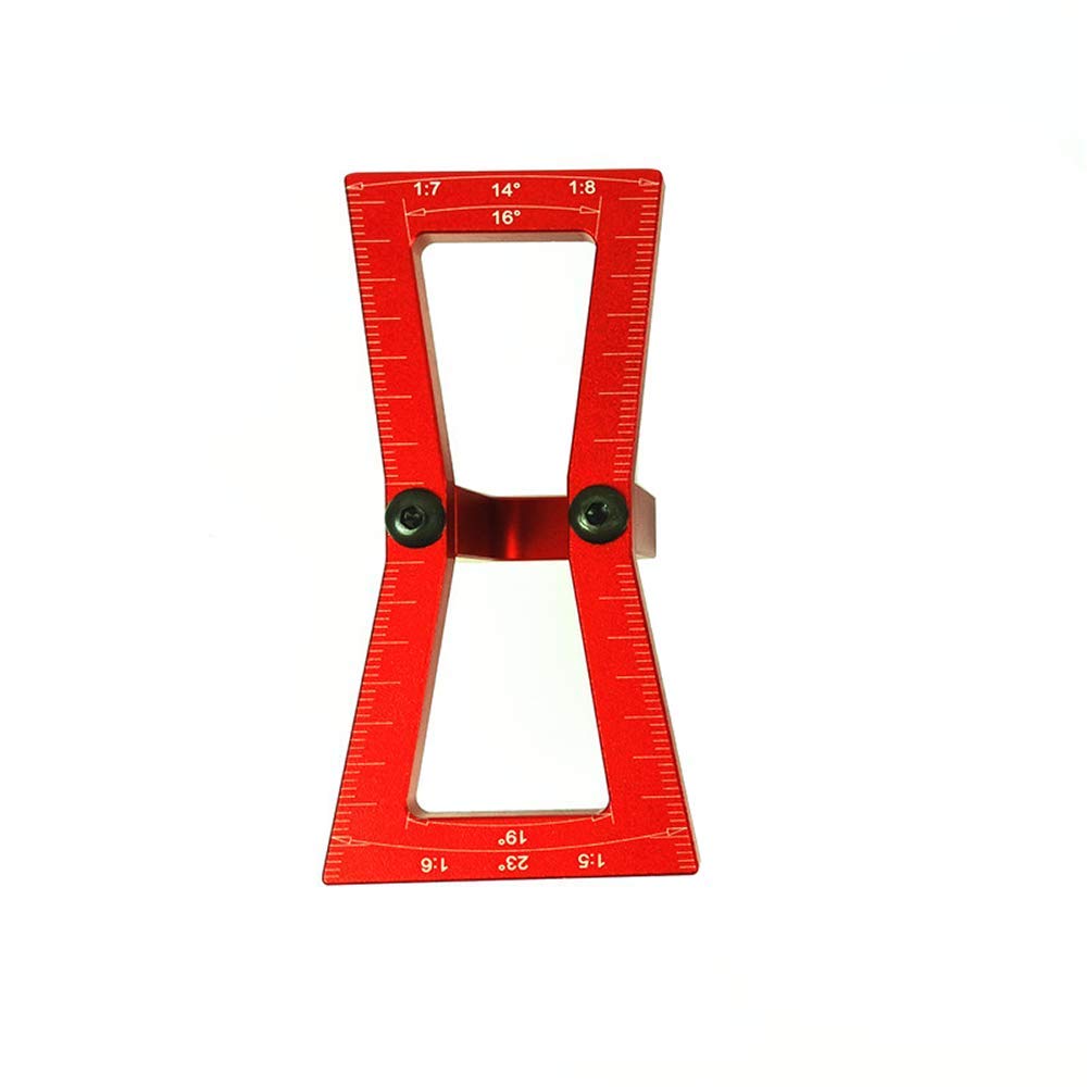 Accurate DIY Woodworking Dovetail Ruler Marker Wood Joints Gauge Guide Tool 1:5-1:7 1:6-1:8 Dovetail Mortise Tenon Marking Device Workmanship