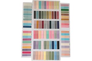 LISSION Sticky Tabs 2000 Pieces, Index Tabs for Annotating Books, Adhesive Page Markers, Writable, for School Office