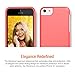 iPhone 5C Case, Maxboost [Vibrance Series] for Apple iPhone 5C Protective Slim Soft-Interior Scratch Protection Vibrant Color Hard Cover Slider Style -Italian Rose/Champagne Gold