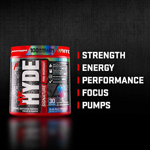 Prosupps Mr Hyde Signature Series Pre Workout Energy Drink Intense Sustained Energy Focus Pumps With Beta Alanine Creatine Nitrosigine Teacrine 30 Servings Lollipop Punch Pricepulse