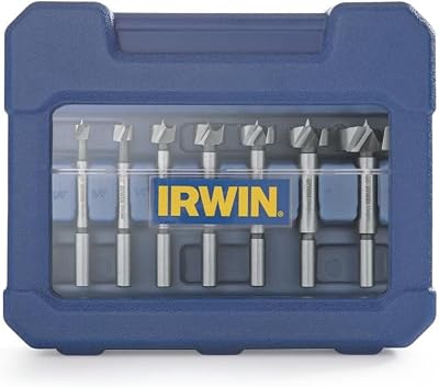 IRWIN Marples Forstner Bit Set 8 Piece Wood Drilling