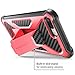 i-Blason Case for iPhone 7 Plus/ 8 Plus 2017, Transformer Kickstand Heavy Duty Dual Layer Combo Holster Cover case with Locking Belt Swivel Clip (Pink)