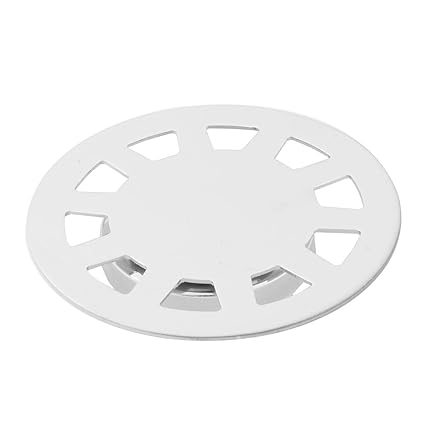 Uxcell Stainless Steel Bathroom Round Water Hair Filter Floor