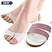 Dr. Foot's Forefoot Cushions, Ball of Foot Cushions, Metatarsal Pads for Men and Women - 4 pieces