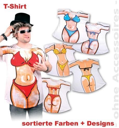 Mens T-Shirt Pams Body-Bikini size XL by Gurimotex