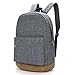 TINYAT Backpack Book Bag Travel Daypack Canvas Nylon