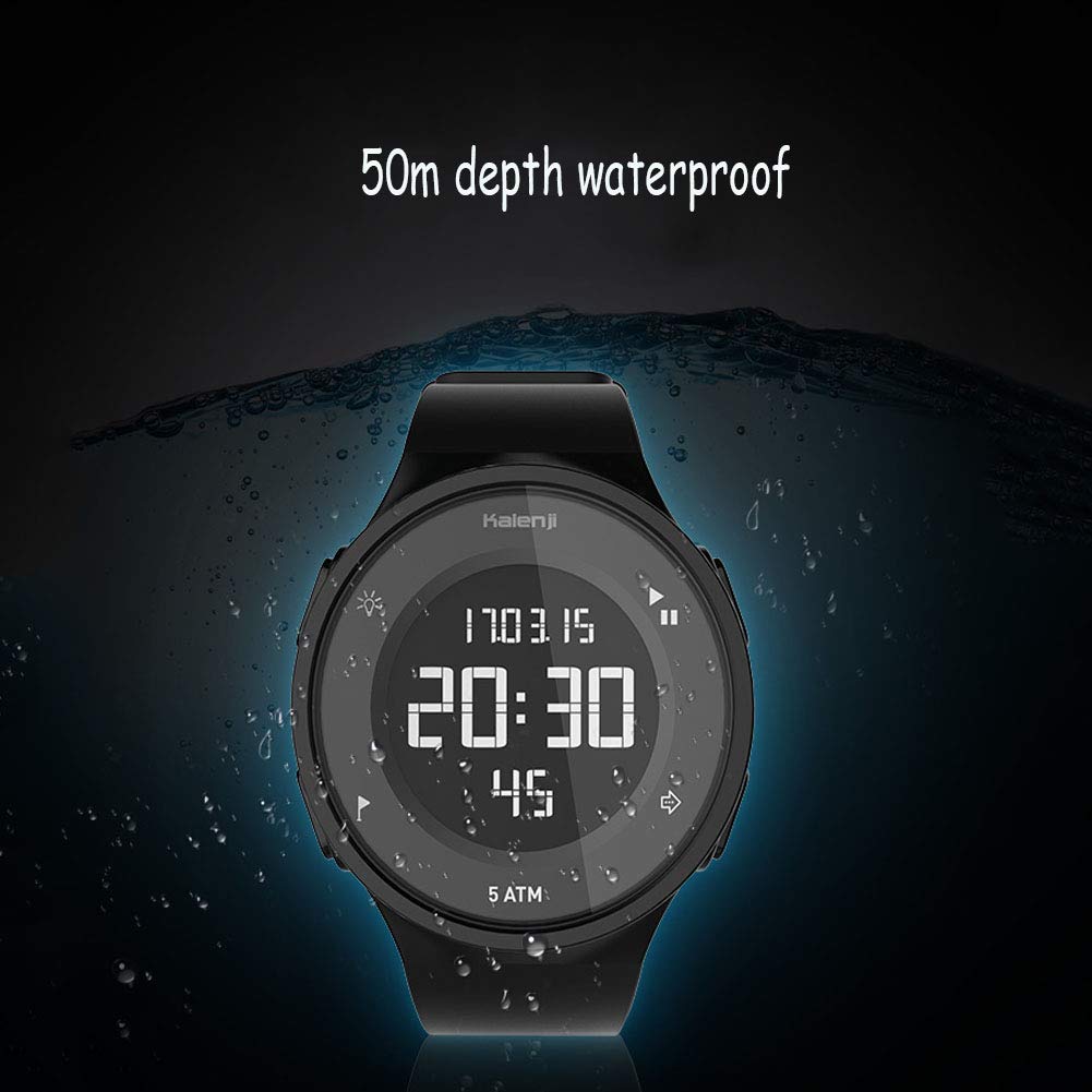 予約受付中 A B07jw4v3lv 水泳 ランニング アウトドア 学生 大きな文字盤 ブラック ストップウォッチ ルミナス クロノグラフ アラーム 防水ミリタリーウォッチ スポーツデジタル腕時計 メンズ レディース Werty K その他 Www Wwmp Org Za