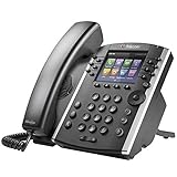 Polycom VVX 411 Corded Business Media Phone System - 12 Line PoE - 2200-48450-001 - AC Adapter (Included) - Replaces VVX 400 (Renewed)