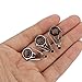 Goture 90pcs Saltwater Fishing Rod Repair Tips, Rod Repair Kit Fishing Rod Tips Stainless Steel Ceramic Ring Guide Rod Repair Replacement 9sizes