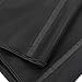 Charmian Women's Latex Underbust Waist Training Cincher Steel Boned Body Shaper Corset Vest Vest-Black Large