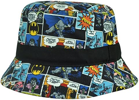 DC Comics Batman Comic Panels Bucket Hat