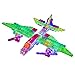 Laser Pegs 12-in-1 Cargo Plane Building Set