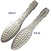 Coopsion Stainless Steel Foot File and Callus Remover - Double-Side Grinding(Silver)