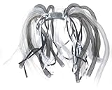 WeGlow International Black and White Light Up Noodle Bopper, Set of 2