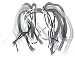 WeGlow International Black and White Light Up Noodle Bopper, Set of 2