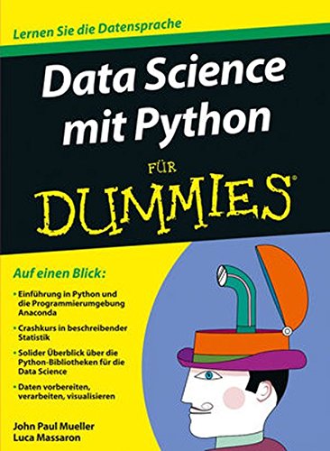 Data Science Mit Python Für Dummies Buch Von John Paul - 