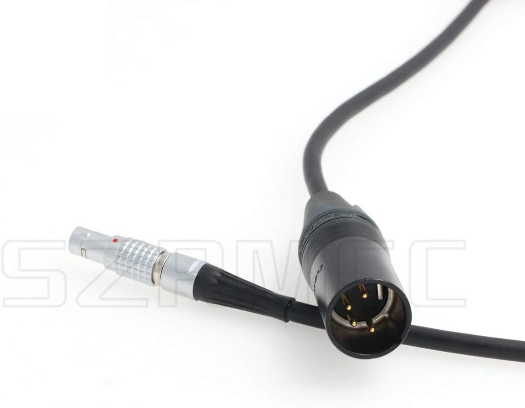 SZRMCC XLR 4 Pin Male to 0B 2 Pin Male Power Cable for Teradek Bond Teradek Bolt Pro 2000 (50cm) - Image 4