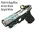 Robin's Egg Blue H-175 Oven Cure, MSI Ceramic Firearm Paint Bundle, includes 7 items: 45ml Ceramic Paint, Catalyst, Strainer, Gloves, Hanging hook, instructions and link to MSI instructional video.