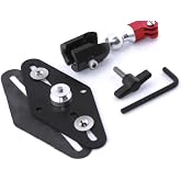 FLIGHTFLIX Rock Steady Surface Exterior Airplane Camera Ball Mount Compatible with GoPro and Action Cameras - Car RV Truck Boat