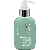 Alfaparf Milano Semi di Lino Scalp Renew Energizing Tonic for Thinning Hair - Strengthens, Re-densifies and Stimulates Hair Fiber - Professional Salon Quality - 4.23 Fl Oz