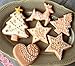 KENIAO Christmas Cookie Cutter Set - 5 Piece - Snowflake, Christmas Tree, Gingerbread Man, Santa Face and Leaping Reindeer Cutter - Stainless Steel