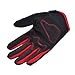 Chitone Full Finger Skeleton Motocross Riding Gloves for Motorcycle (Large, White)