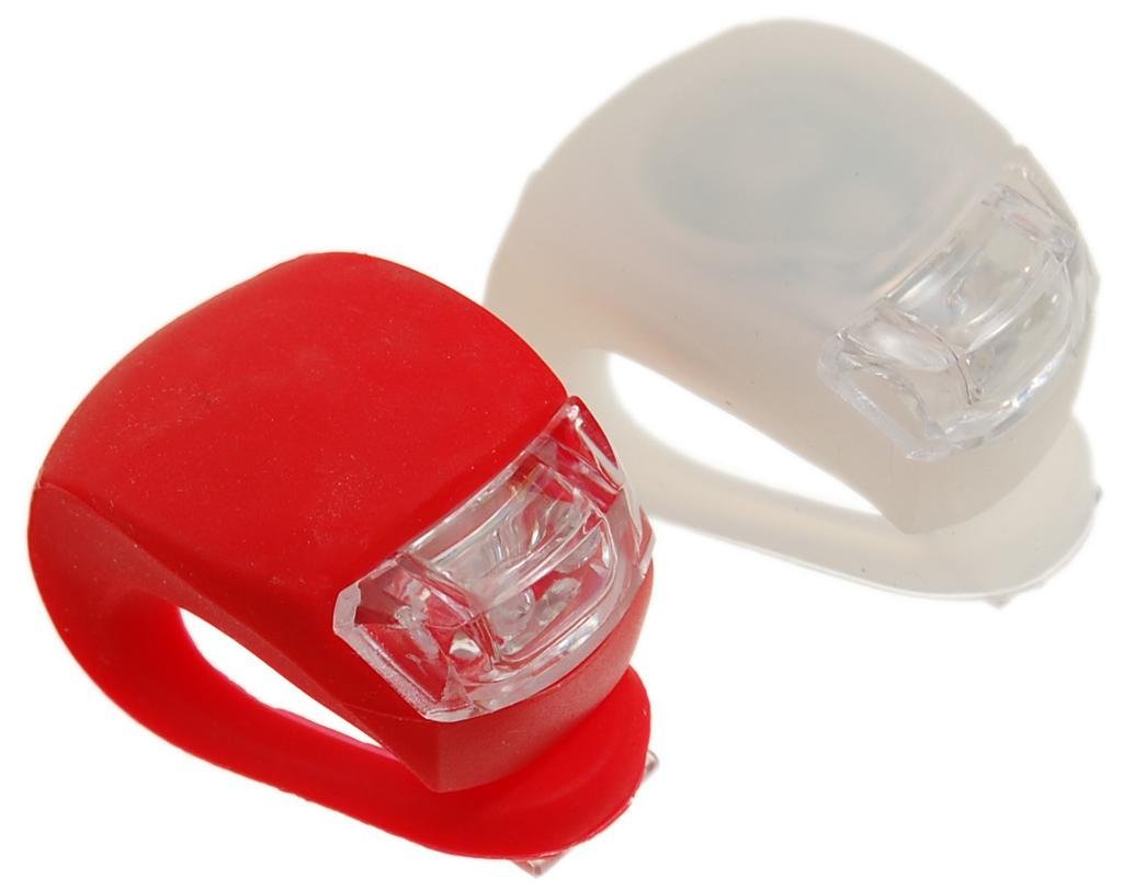 TEMPO DI SALDI Front Rear Bike Lights Kit, White and Red