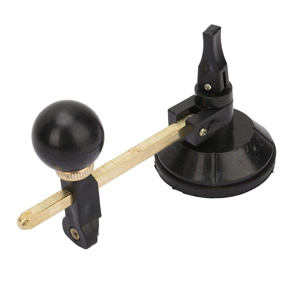 Glass Bottle Cutter, Glass Cutters Tool, High Reliability Glass Cutter Glass Cutting Tool Bottle Cutter Kit Glass Bottle Cutter for Glass Drawing Circle Chimney Opening (20cm Diameter)