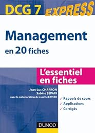 Management DCG 7 en 20 fiches
