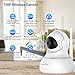 Wansview 1080P FHD IP Camera, Wireless Home Security Surveillance WiFi Camera for Baby/Elder/Pet/Nanny Monitor, Pan/Tilt, Two-Way Audio & Night Vision, with TF Card Slot, Supports RTSP and ONVIF